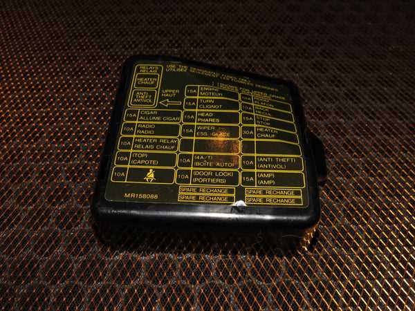 1996 3000gt fuse diagram