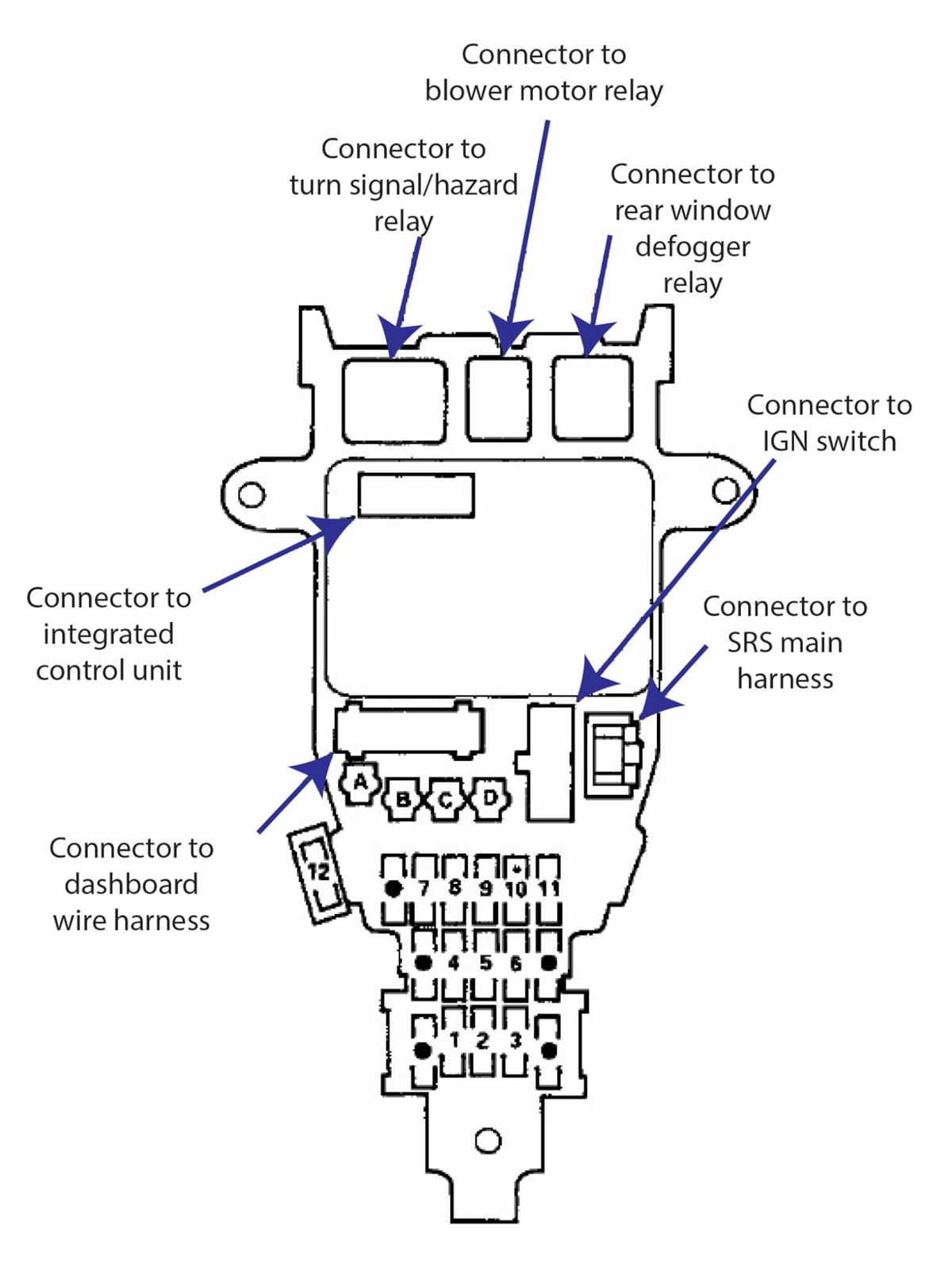1996 accord fuse box diagram