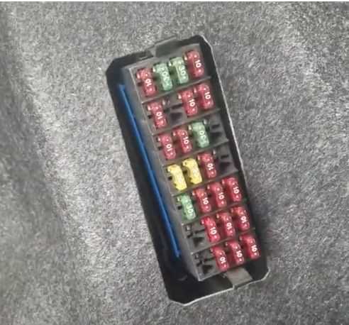 1996 cadillac deville fuse box diagram