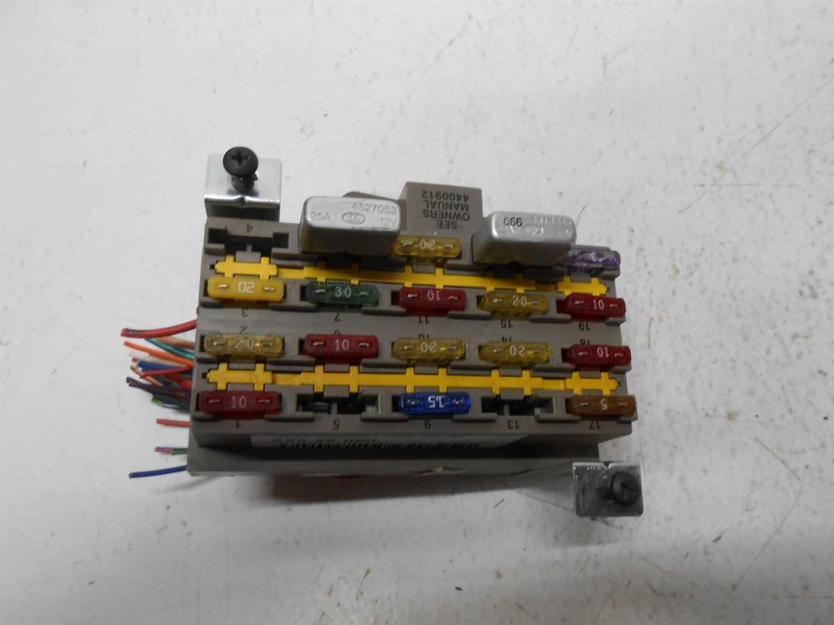 1996 dodge van fuse box diagram