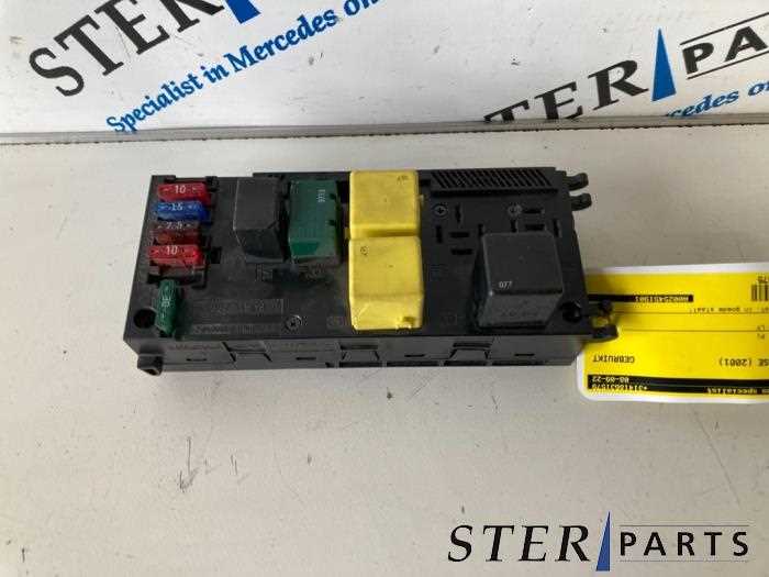 1996 e320 fuse diagram
