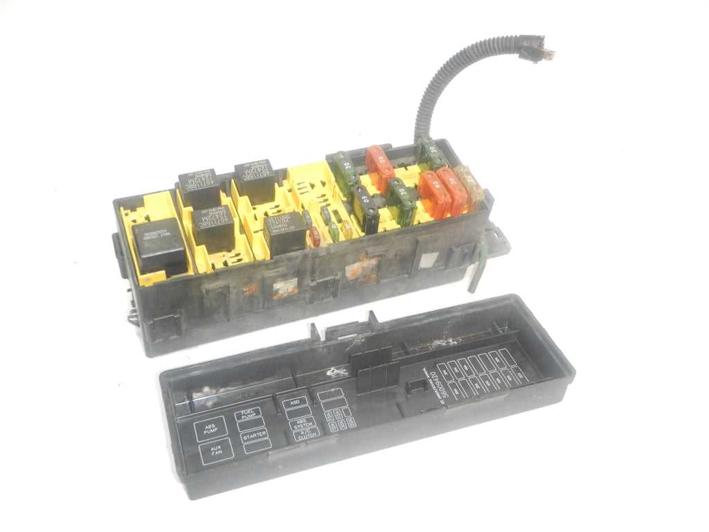 1996 jeep grand cherokee under hood fuse diagram