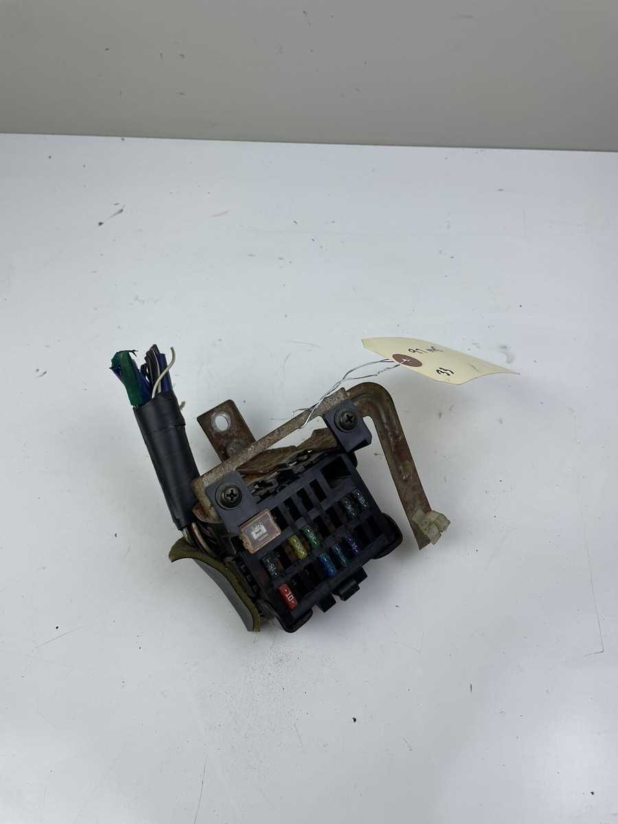 1996 miata interior fuse box diagram