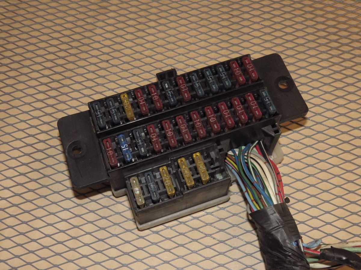 1996 nissan 300zx fuse box diagram