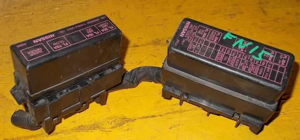 1996 nissan pulsar fuse box diagram