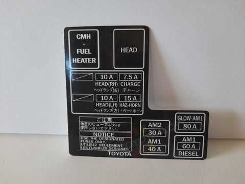 1996 toyota 4runner fuse box diagram