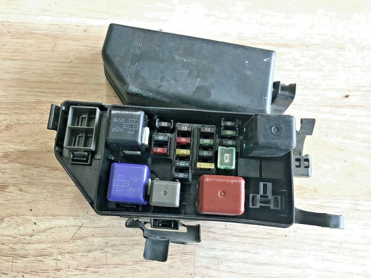 1996 toyota camry fuse panel diagram