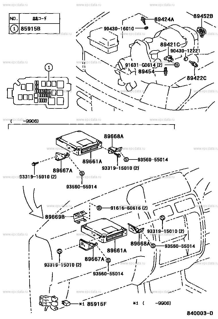 1996 toyota land cruiser fuse box diagram