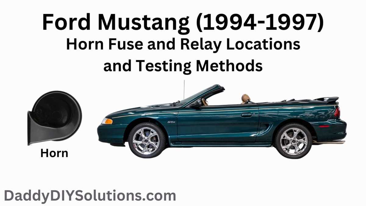 1996 ford mustang fuse box diagram under dash