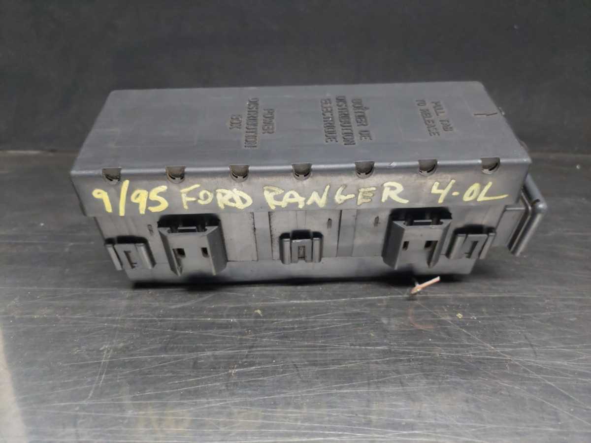 1996 ford ranger 4 cylinder fuse box diagram