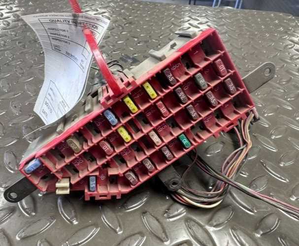 1996 ford ranger 4 cylinder fuse box diagram