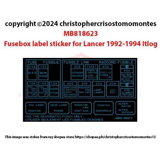 1996 fuse box diagram