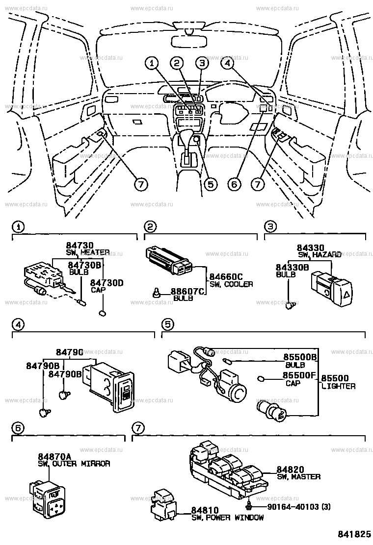 1996 toyota tercel fuse box diagram