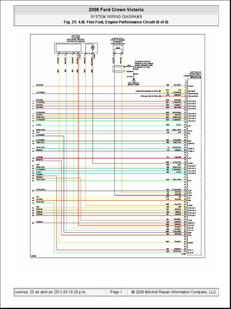 1997 ford crown victoria fuse diagram
