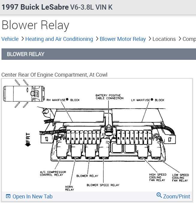 1997 buick lesabre fuse box diagram