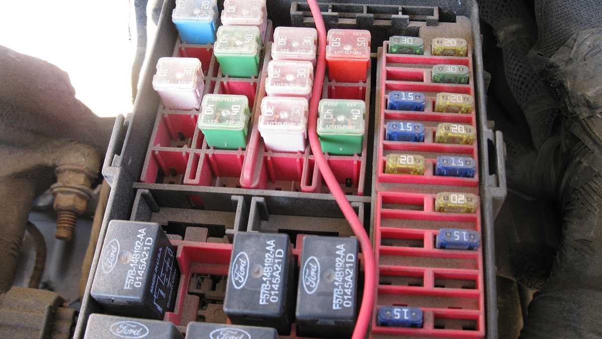 1997 ford f150 4.2 fuse box diagram