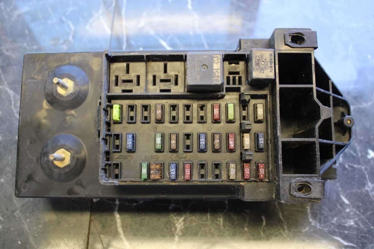 1997 ford f250 fuse box diagram under hood