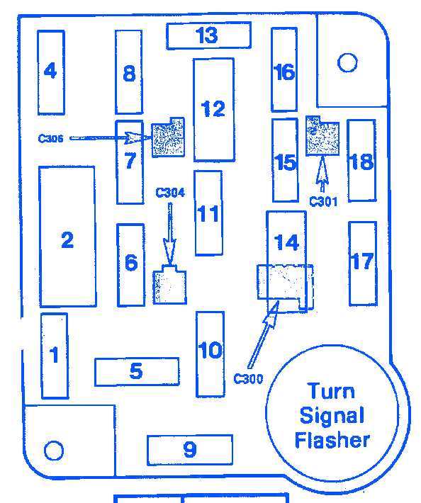 1997 mercury grand marquis fuse box diagram