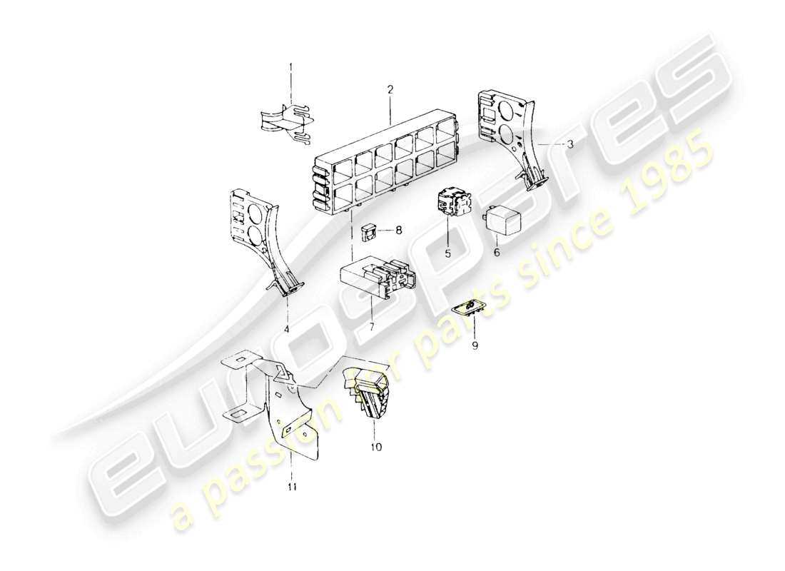 1997 porsche boxster fuse box diagram