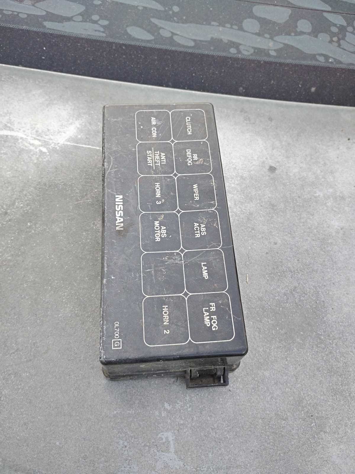 1998 nissan maxima fuse box diagram