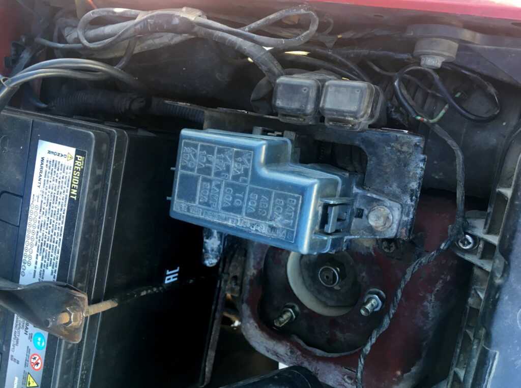 1998 suzuki vitara fuse box diagram