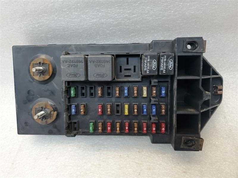 1998 ford f150 fuse panel diagram