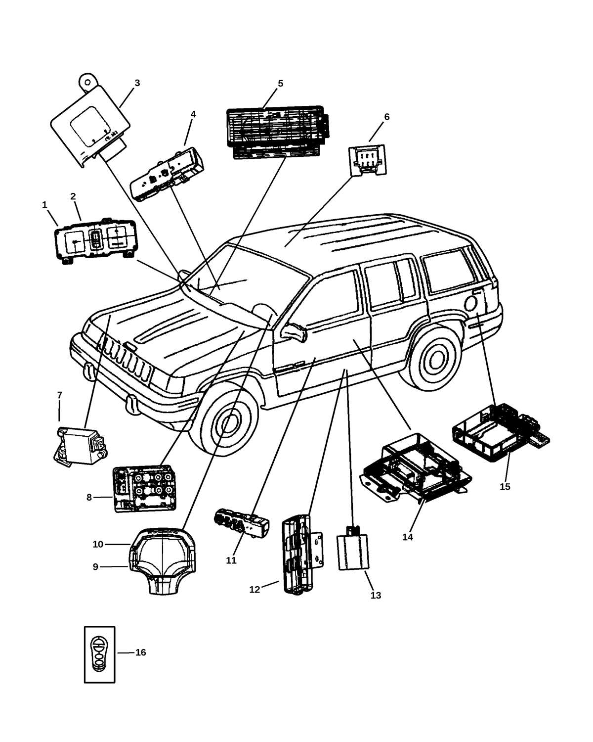 1998 jeep cherokee fuse box diagram