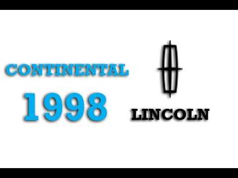 1998 lincoln continental fuse diagram