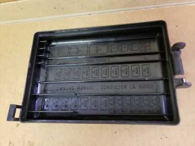 1998 lincoln navigator fuse diagram