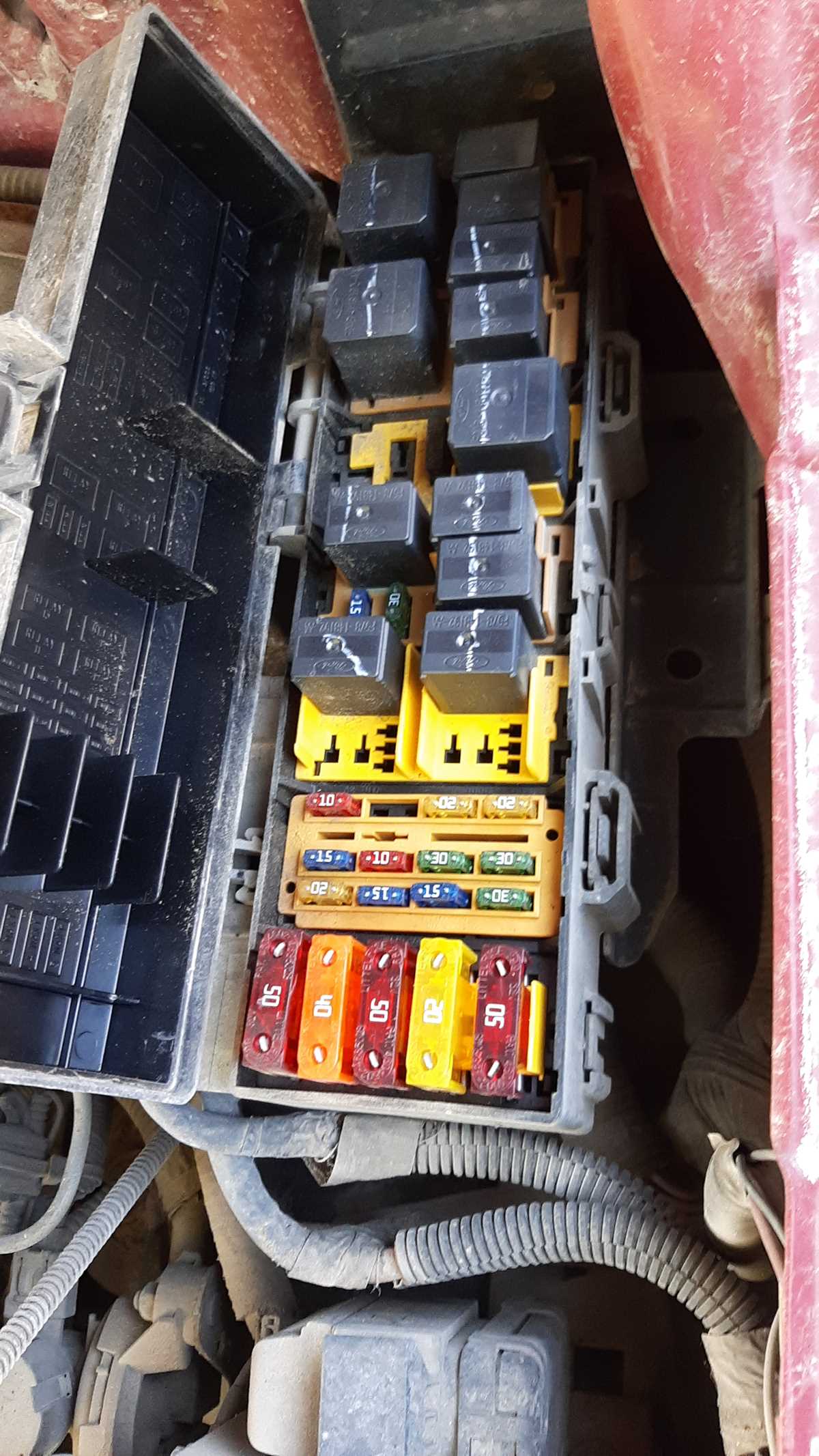 1998 mazda b4000 fuse box diagram