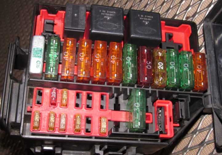 1998 mustang 3.8 fuse box diagram