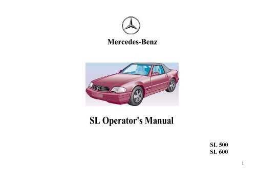 1998 sl500 fuse diagram