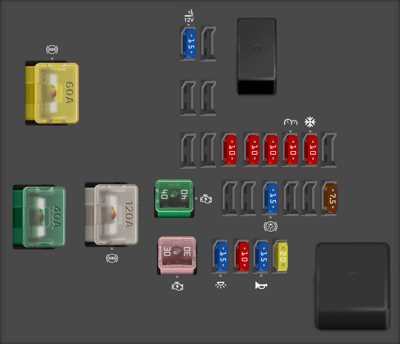 1998 tacoma fuse box diagram
