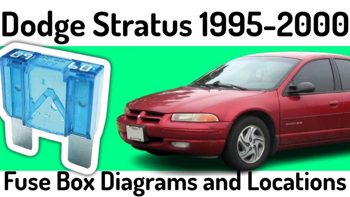 1999 dodge stratus fuse box diagram