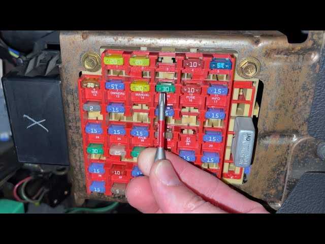 1999 ford mustang fuse box diagram