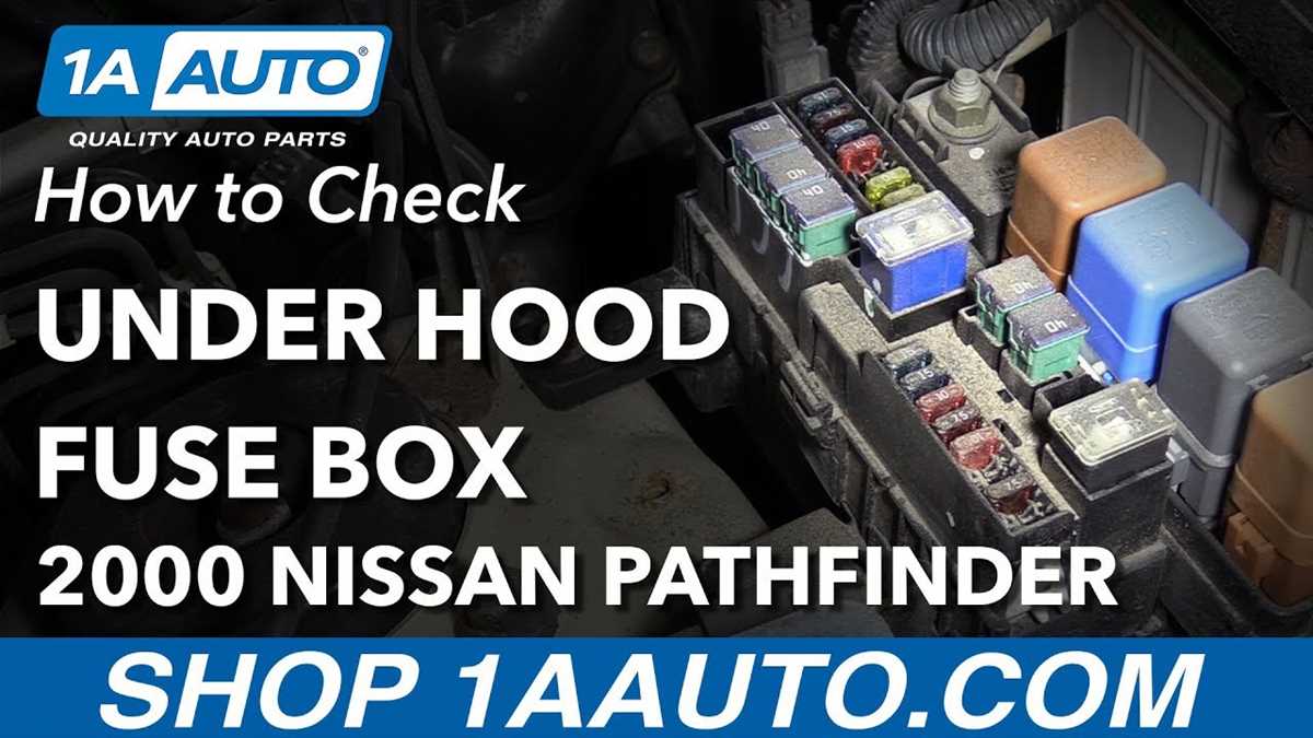 1999 nissan pathfinder fuse box diagram