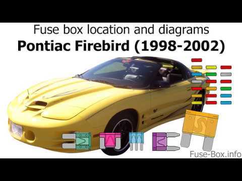 1999 camaro fuse box diagram