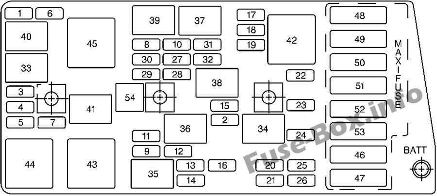 1999 corvette fuse box diagram