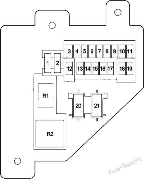 1999 dodge durango fuse box diagram under hood