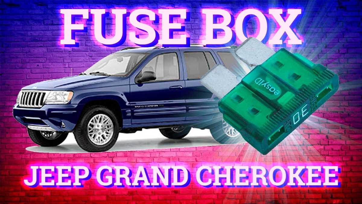 1999 grand cherokee fuse diagram
