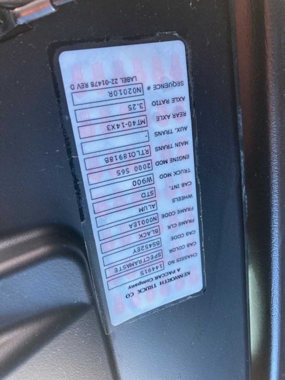 1999 kenworth w900 fuse box diagram