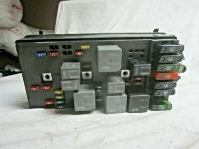 1999 pontiac grand prix fuse box diagram