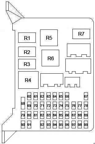 2000 f250 super duty fuse panel diagram