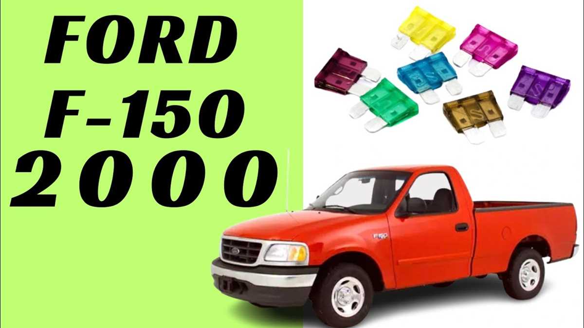 2000 ford f 150 under hood fuse box diagram