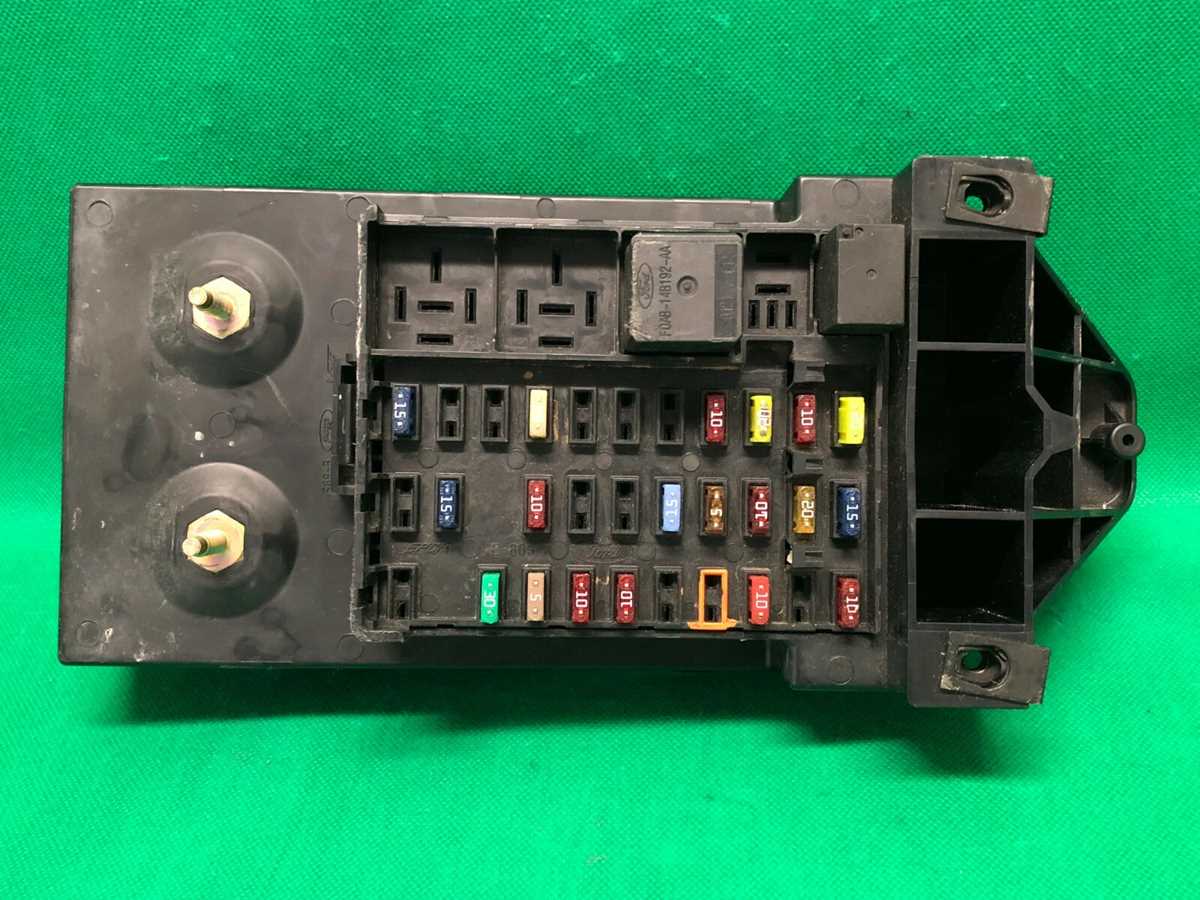 2000 ford f550 fuse box diagram