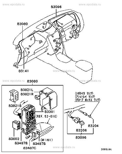 2000 galant fuse box diagram