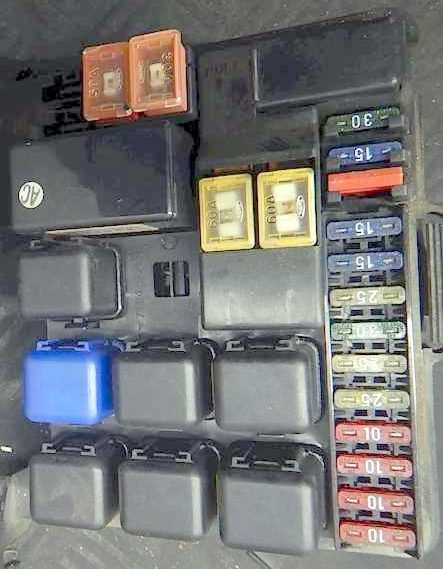 2000 isuzu trooper fuse box diagram