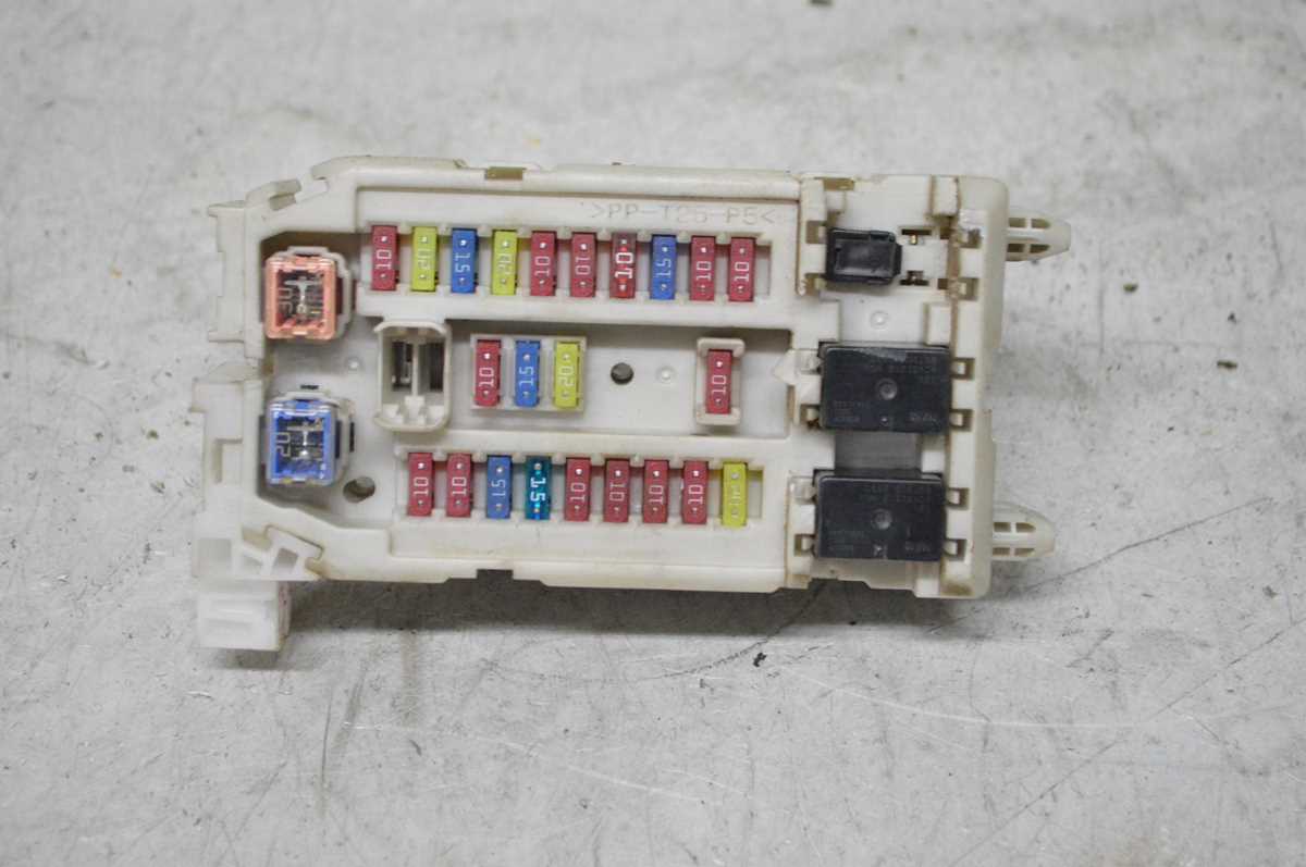 2000 isuzu trooper fuse box diagram