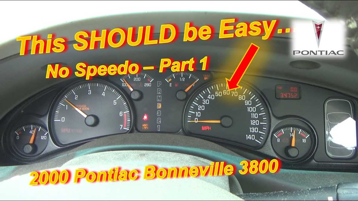 2000 pontiac bonneville fuse box diagram
