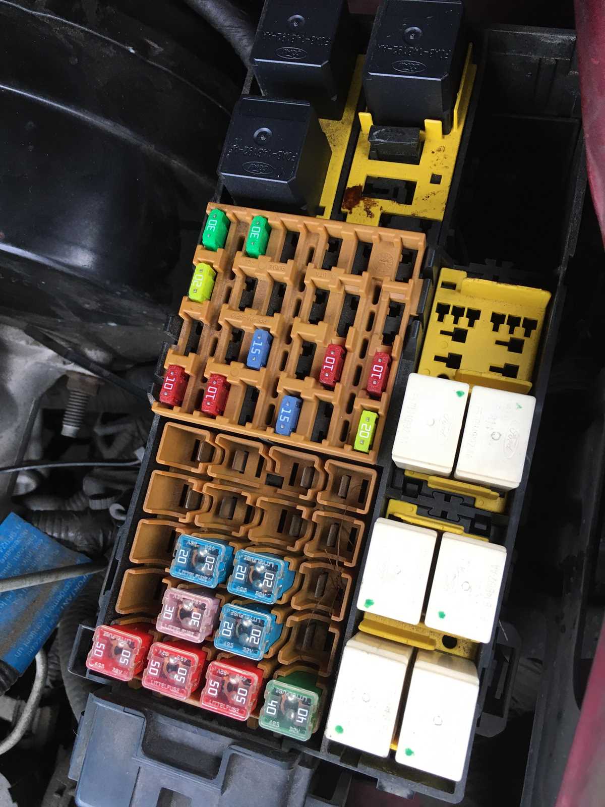 2000 ranger fuse box diagram